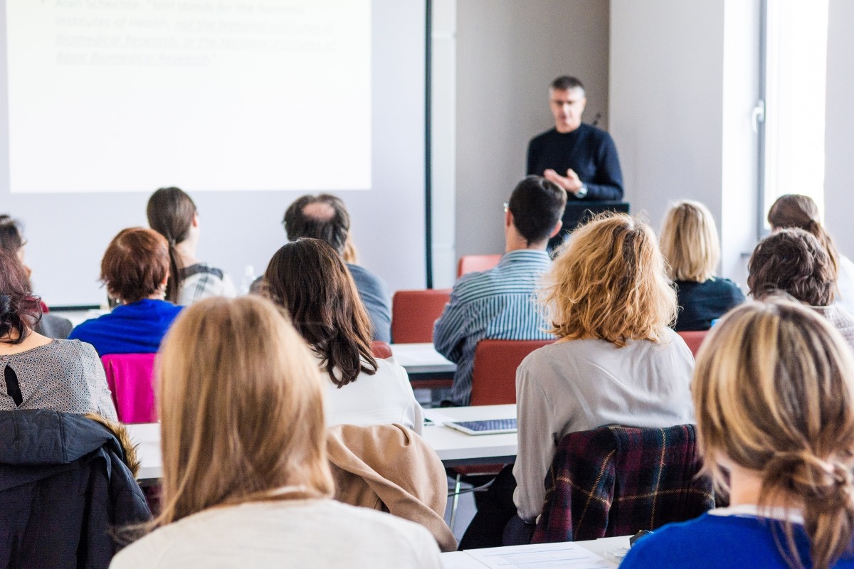 Schulung zum Thema Arbeitssicherheit